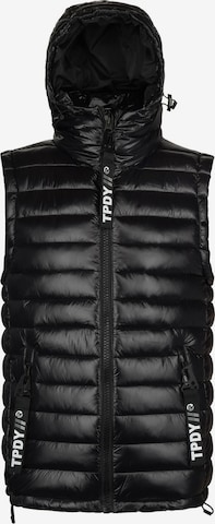 trueprodigy Bodywarmer ' Jared ' in Zwart: voorkant