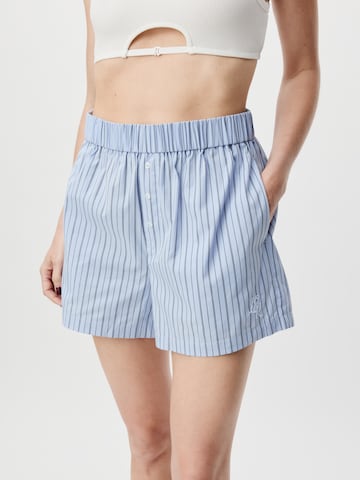 Loosefit Pantaloni 'Farine' di LeGer by Lena Gercke in blu: frontale