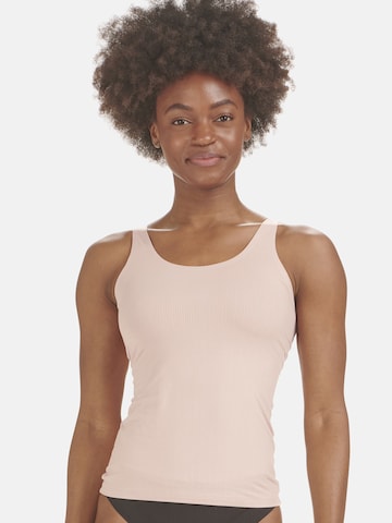 Wolford Top in Pink: front