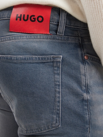 HUGO - Slimfit Vaquero '734' en azul