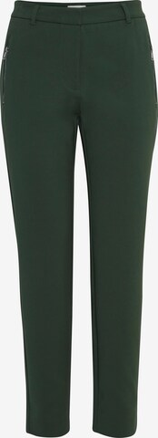 PULZ Jeans Pants 'BINDY' in Green: front