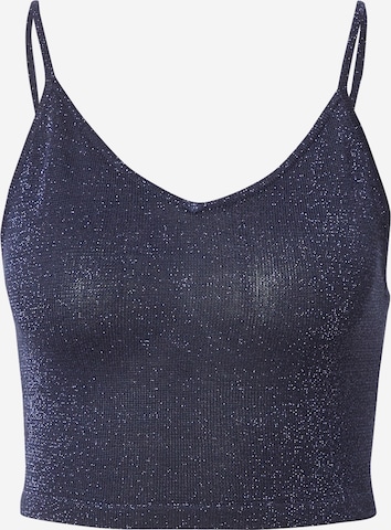 NA-KD Top in Blauw: voorkant