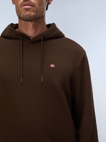 NAPAPIJRISweater majica 'Balis' - smeđa boja