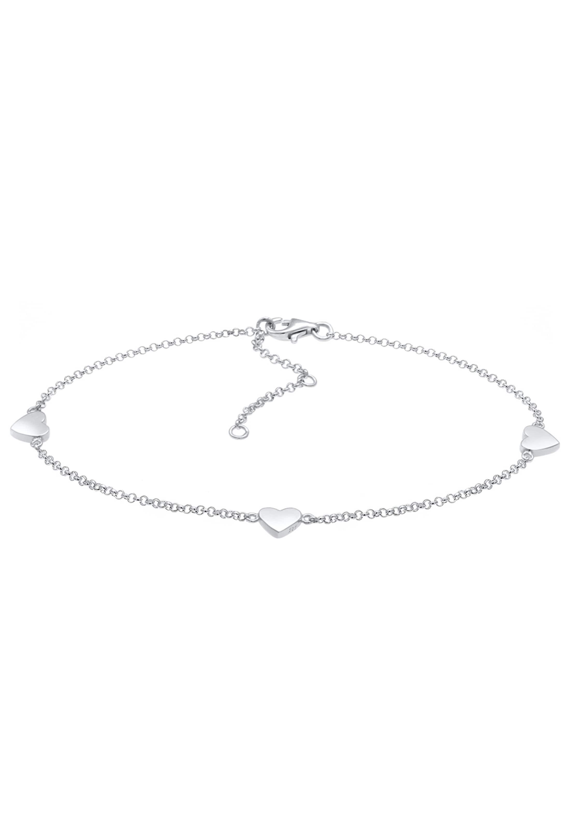 Nenalina Fußschmuck in Silber: Vorderseite