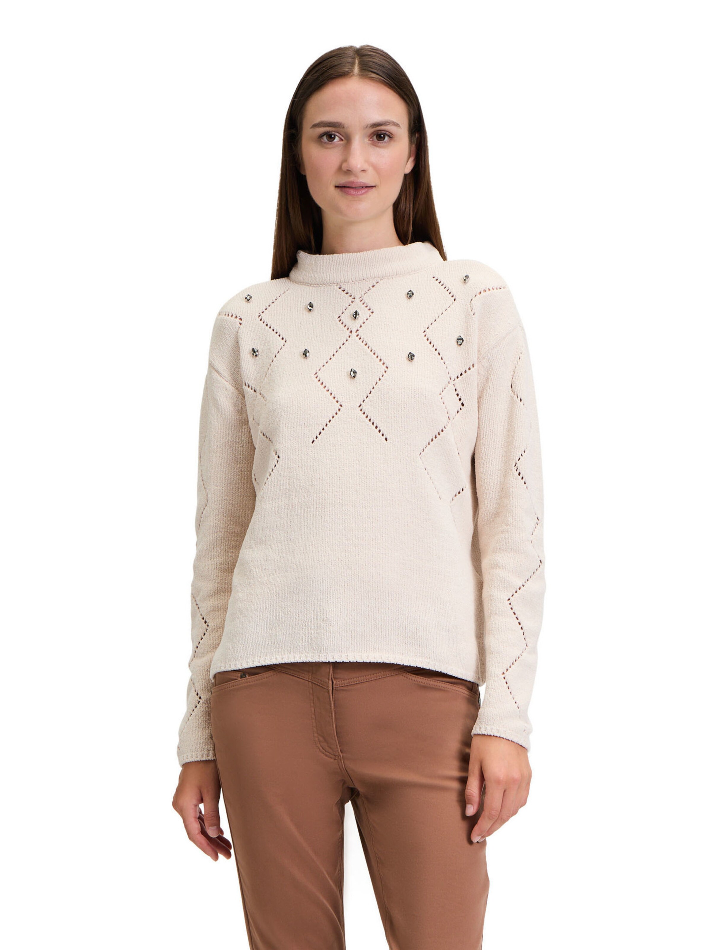 Betty Barclay Trui in Beige: voorkant