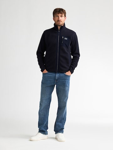 Petrol Industries Fleece Jacket in Blue