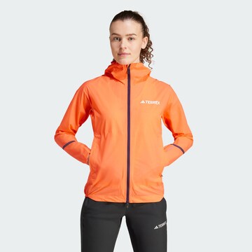 ADIDAS TERREX Outdoorjacke 'Terrex Xperior' in Orange: predná strana