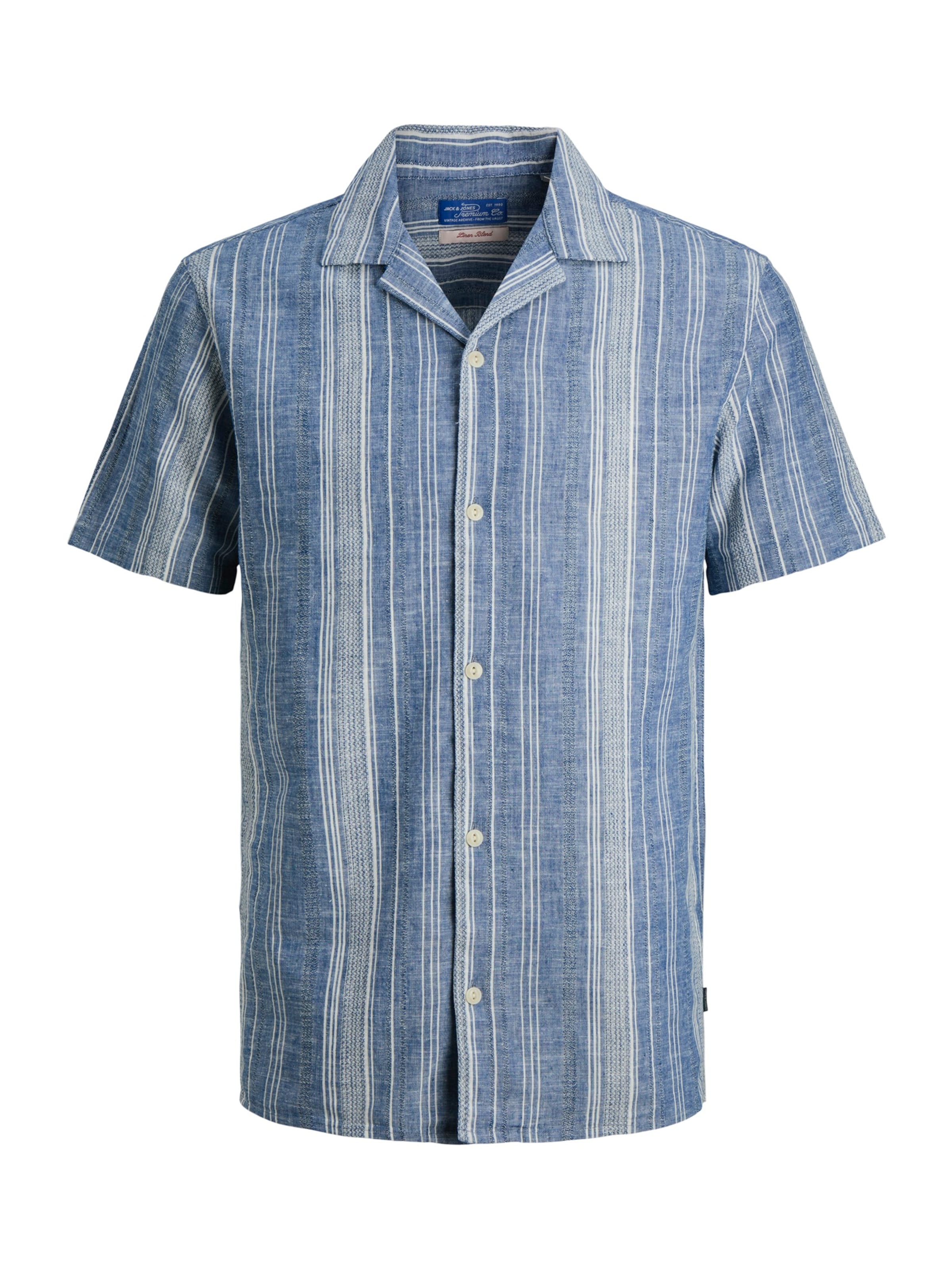 Comfort fit Camicia 'JPRBLUSUMMER' di JACK & JONES in blu: frontale