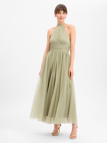 Marie Lund Kleid in Grün: Vorderseite