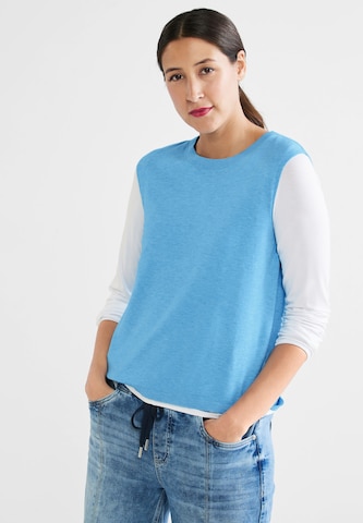 STREET ONE Sweater in Blue: front