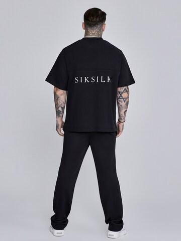 SikSilk Regular Sports trousers 'Essentials' in Black