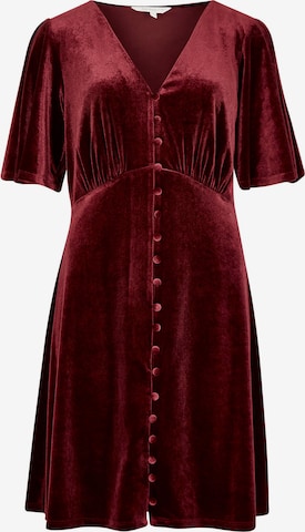 Robe ' ' Apricot en rouge : devant