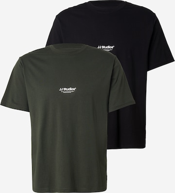 JACK & JONES - Camiseta 'JJESOHO' en verde: frente