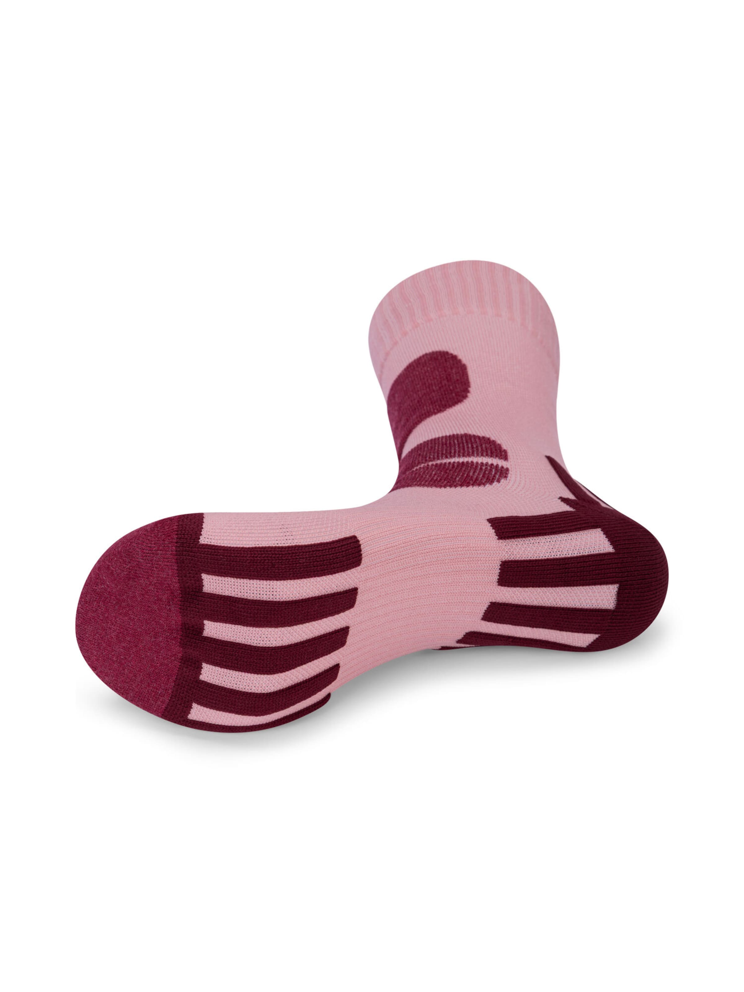 camano camano Wandersocken in Rot: unten