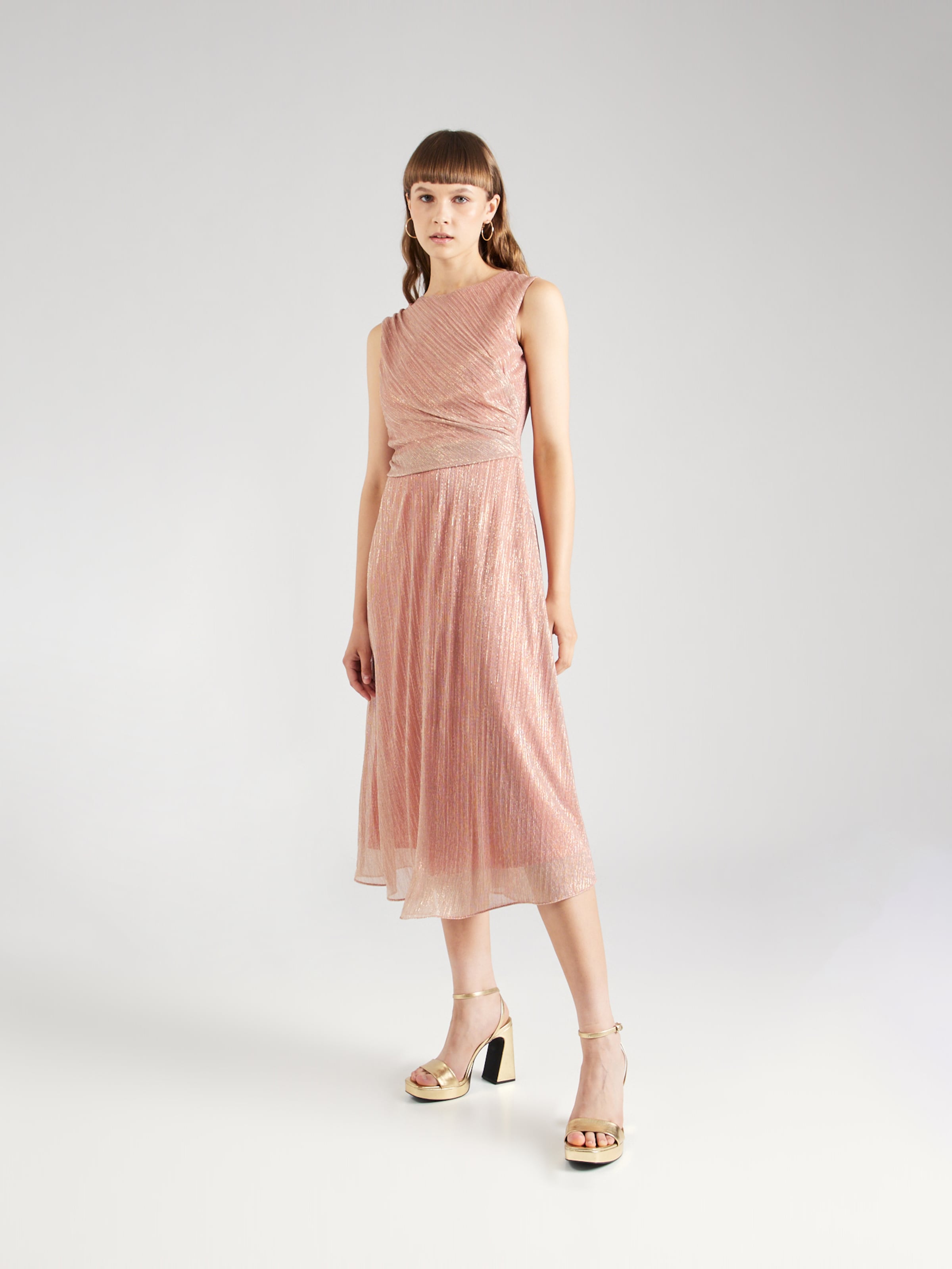 Salmon hotsell cocktail dress