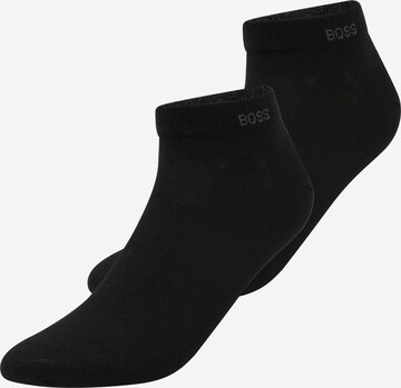 Chaussettes BOSS en noir : devant