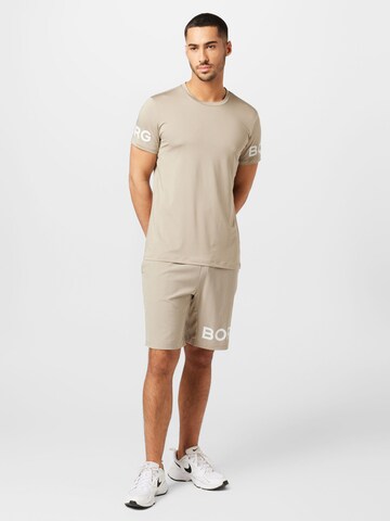 BJÖRN BORG Sportshirt in Grün