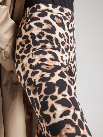 VILA - Skinny Leggings 'VILEOA' en beige