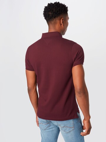 TOMMY HILFIGER Poloshirt in Rot