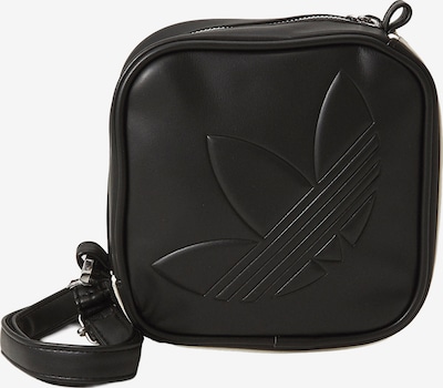 ADIDAS ORIGINALS Olkalaukku 'Diamond-Shaped' värissä musta / valkoinen, Tuotenäkymä