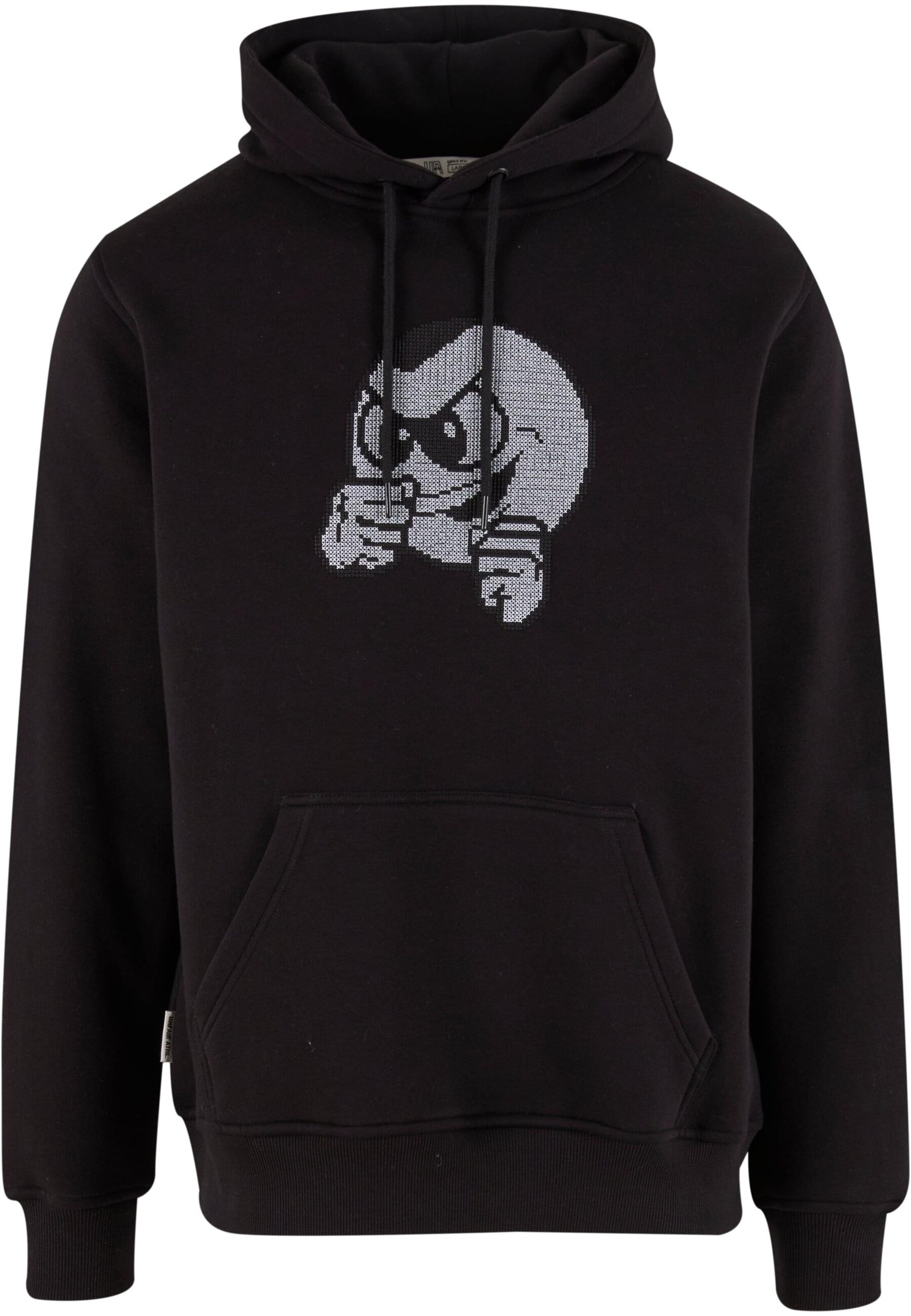 Pull-over Unfair Athletics en noir : devant