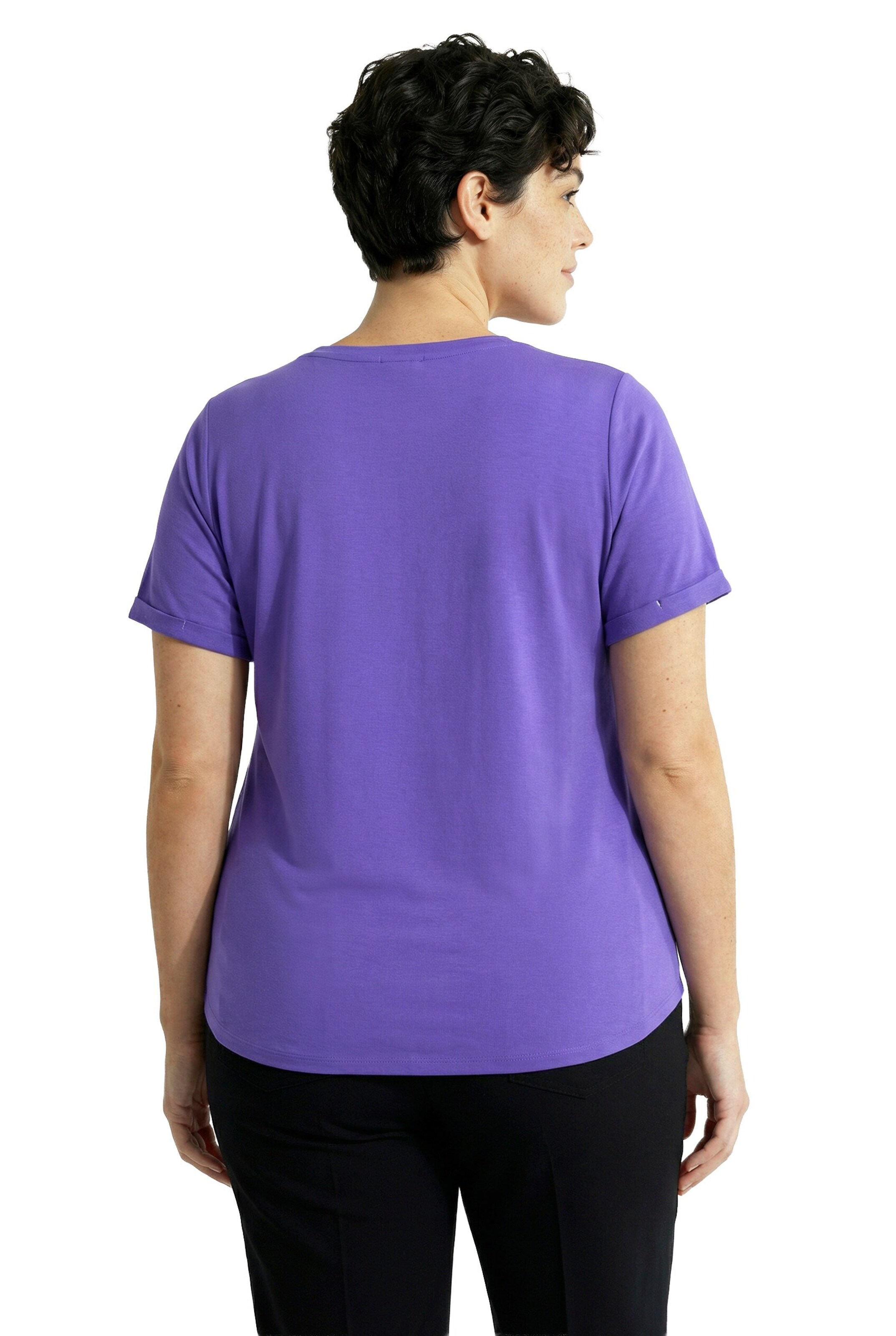 Ulla Popken Shirt in Purple