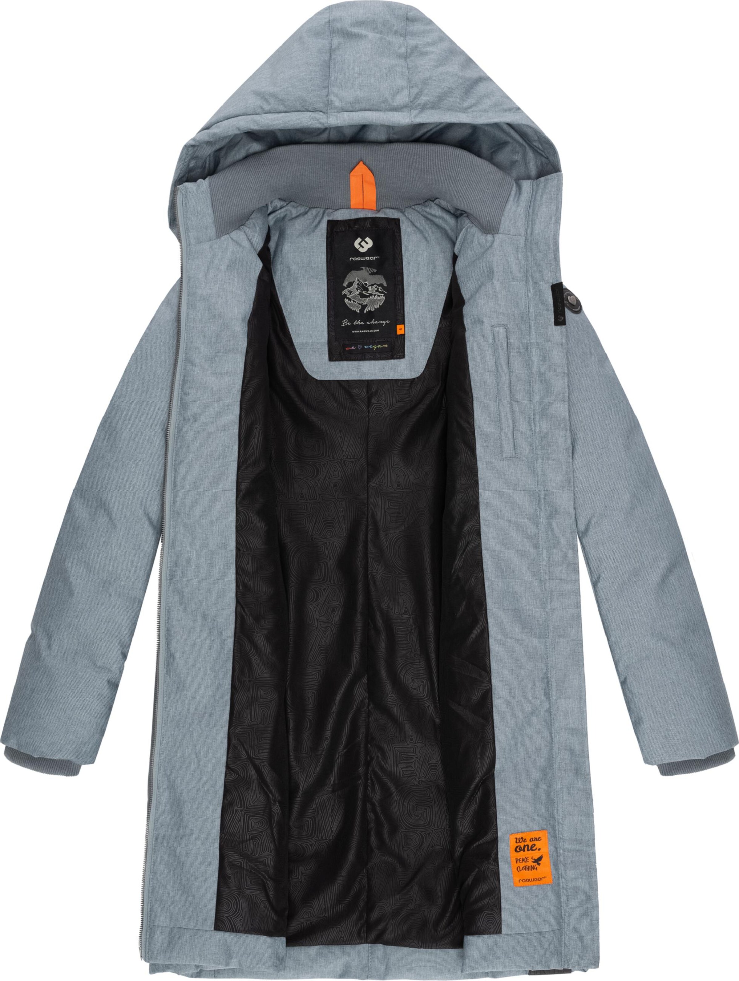 mėlyna Ragwear Žieminis paltas 'Amarri'