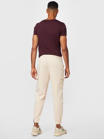 ALPHA INDUSTRIES Tapered Cargobroek in Wit