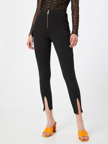 River Island Skinny Nadrág - fekete: elől