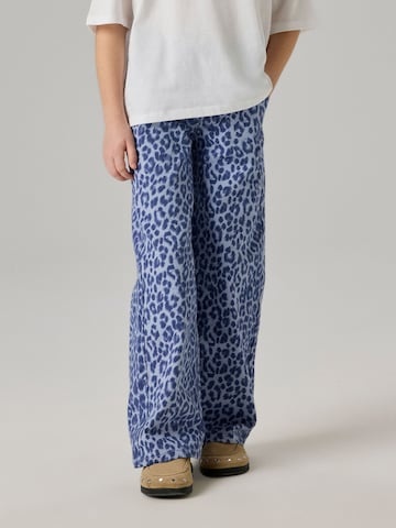 Wide Leg Pantalon NAME IT en bleu : devant