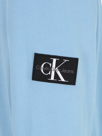 Calvin Klein Jeans Plus Sweatshirt in Blau