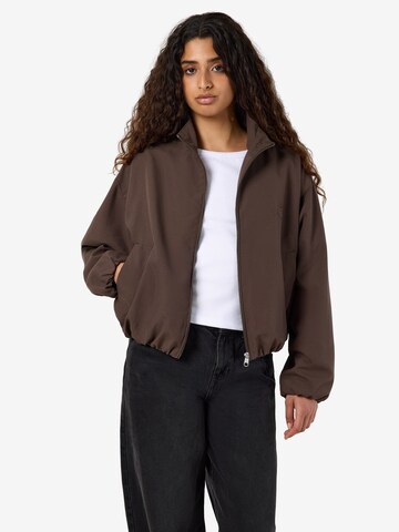 Veste mi-saison Noisy may en marron