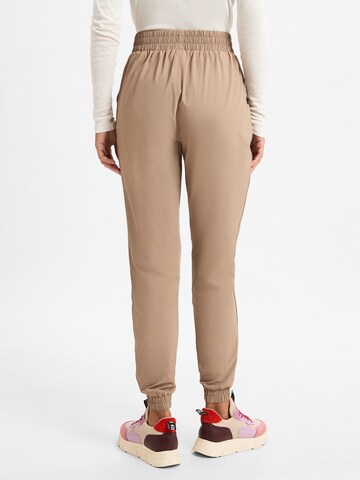 Aim'n Wide leg Pleat-front trousers ' Espresso Windbreaker Pants ' in Grey