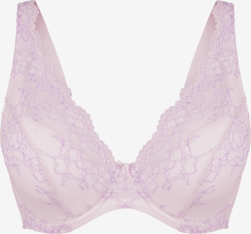 LingaDore Triangel BH in Roze: voorkant