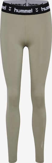 Sportinės kelnės 'PULSE' iš Hummel, spalva – rusvai žalia / juoda / balta, Prekių apžvalga