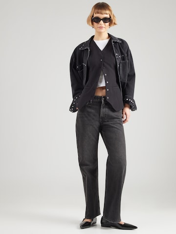 Calvin Klein Jeans regular Τζιν 'SIGNATURE 90s' σε μαύρο