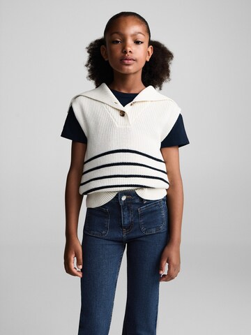 MANGO KIDS Flared Jeans in Blauw