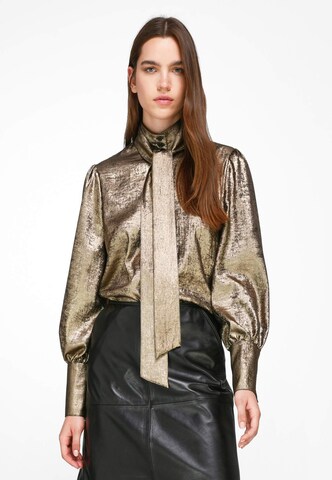 Uta Raasch Blouse in Goud: voorkant