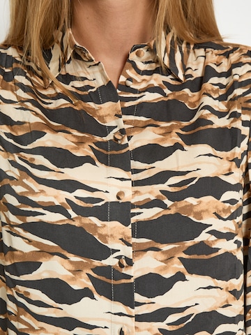 Maglietta 'Lottine' di minus in beige