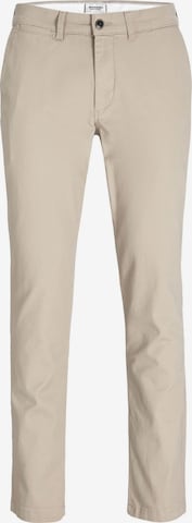 Jack & Jones Plus Chino trousers 'JPSTMarco JJDave' in Beige: front