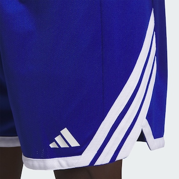 ADIDAS PERFORMANCE Loose fit Sports trousers '3G Speed' in Blue