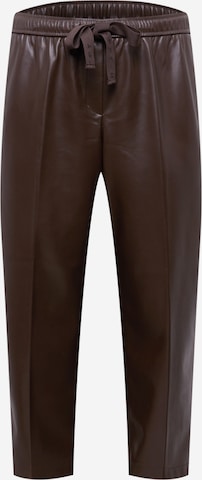 Loosefit Pantalon 'Lotta' SAMOON en marron : devant