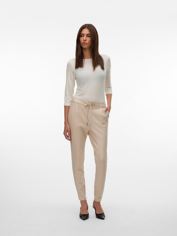 VERO MODA Tapered Hose 'VMEva' in Grau