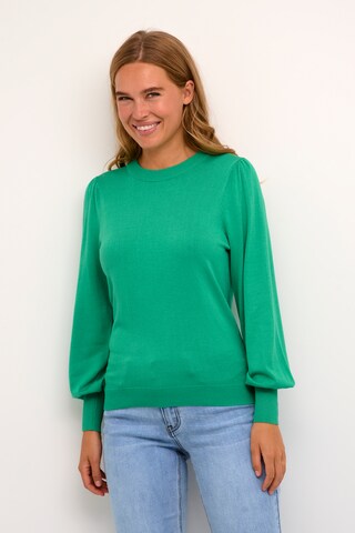 Kaffe Pullover in Grün: Vorderseite