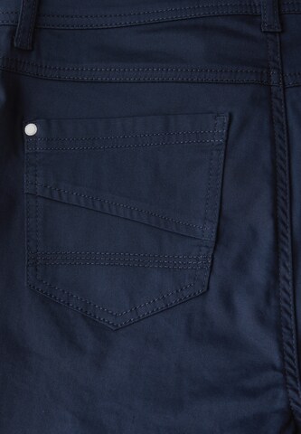 CECIL Slimfit Hose in Blau