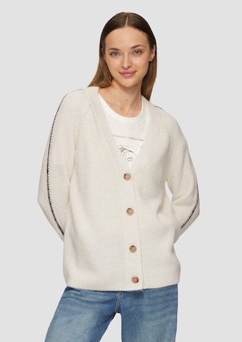 s.Oliver Strickjacke in Beige: Vorderseite