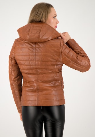 URBAN 5884® Übergangsjacke 'Bella' in Braun