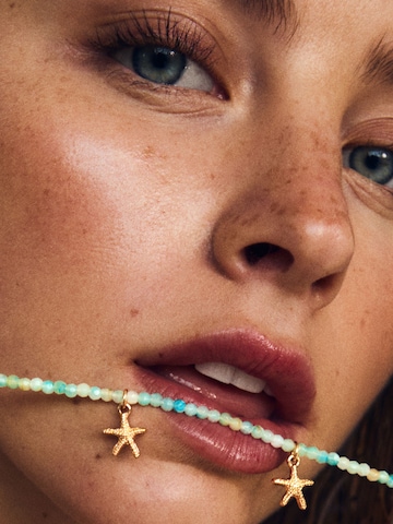 Bershka Řetízek 'LARIAT' – zlatá