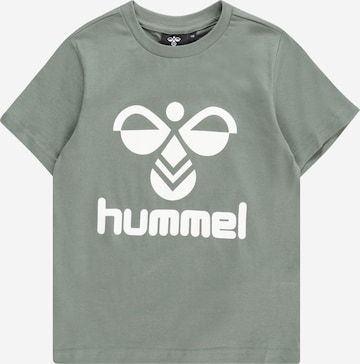 Hummel - Camiseta 'Tres' en verde: frente