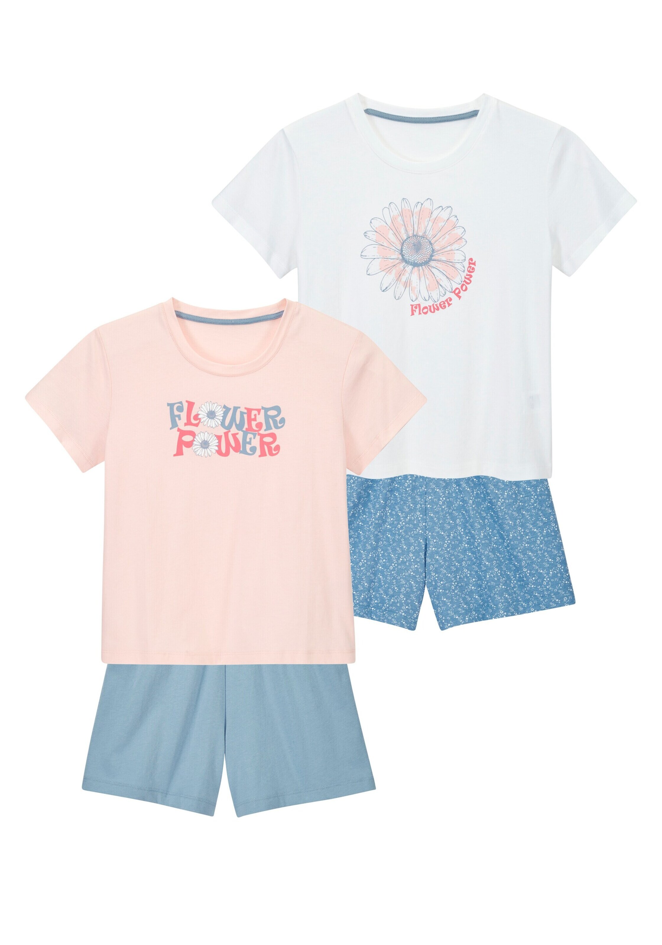 Petite Fleur KidsPidžama set - roza boja: prednji dio